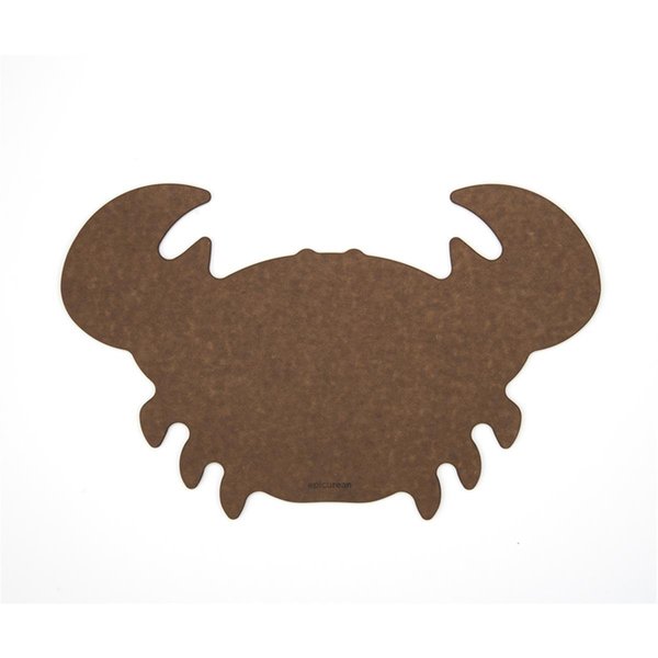 Epicurean Crab 9.75 x 15.5 in. Natural Nutmeg Wood Cutting Board - Case of 4 6395834